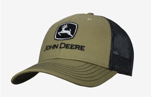 JOHN DEERE Cap mit Logo und Netzrücken