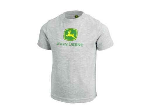 JOHN DEERE Classic T-Shirt Logo grau