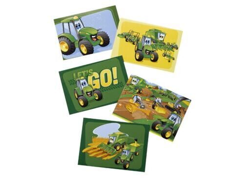 -JOHN DEERE Postkarten-Set Johnny & Friends