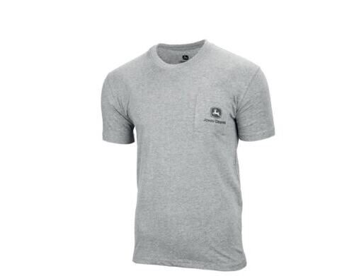 JOHN DEERE T-Shirt grau