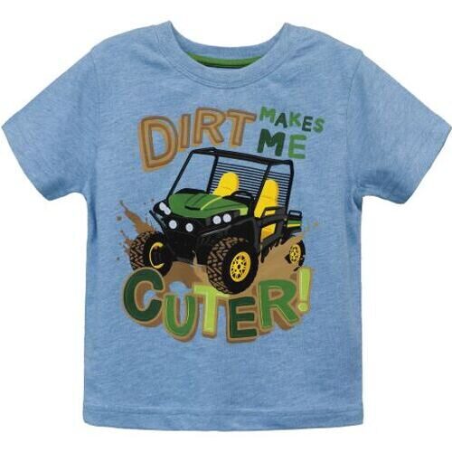 JOHN DEERE Kinder T-Shirt „Dirt makes me cuter“