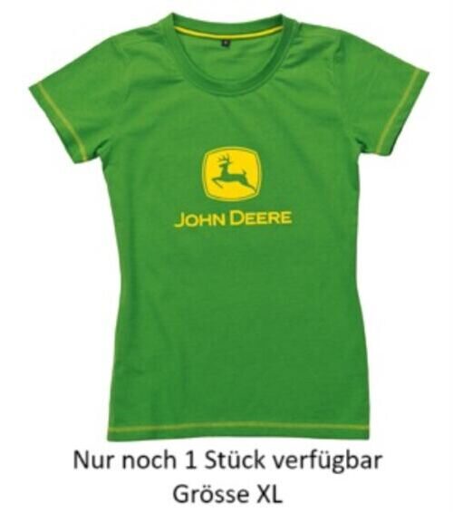 -JOHN DEERE Damen T-Shirt grün