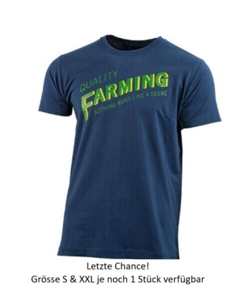 -JOHN DEERE T-Shirt Quality Farming